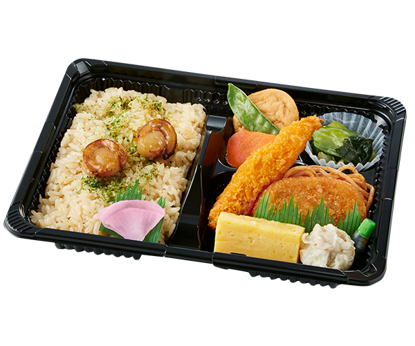 日替弁当A（帆立めし弁当）