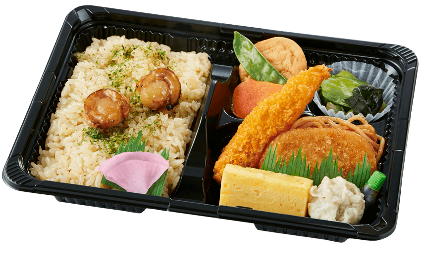 帆立めし弁当